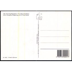 Dronning Margrethe,- Mary Donaldsen - Kronprins Frederik - Prins Henrik -  Wadmanns 4001 - Ubrugt