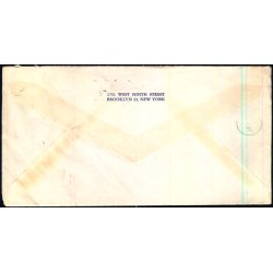 Efterporto - Brev fra U.S.A.   25 - 3 - 1957 - Efterporto  90 re