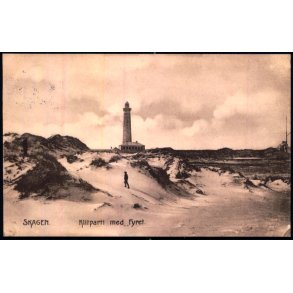 Skagen - Klitparti ved Fyret - Schjeldes 2682 - Brugt