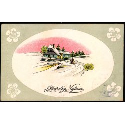 Efterporto - Julekortkort til Kbenhavn K. 1 - 1- 18/19 - Julemrke 1918 - Efterporto 4 re 