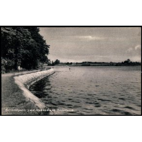 Strandparti ved Nakkeb�lle Sanatorie - Georg E. Jensens Eftf. 93803 - Brugt