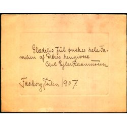 Faaborg Julen 1907 - Tryk u/n 