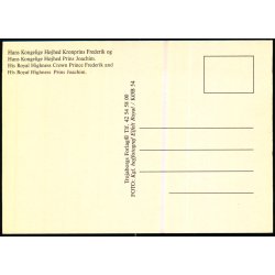 Kronprins Frederik og Prins Joachim - Trojaborg KB 54 - Ubrugt