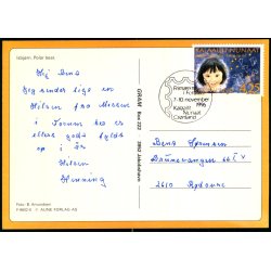 Isbjrn - Polar bear - Aune Forlag F. 9602 - Brugt