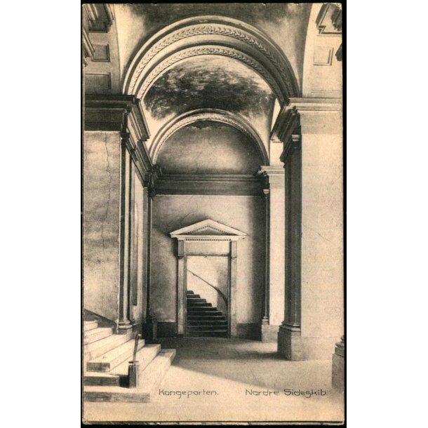 Kongeporten - Nordre Sideskib - Christiansborg Slots Ruiner - Nr. 7 C.F.