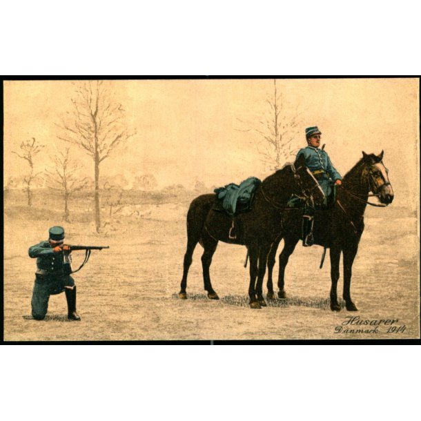 Husarer - Danmark 1914 - Gieses Efterf. u/n