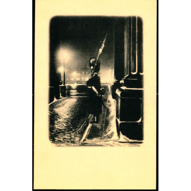 Slotsvagten - Amalienborg - Leises Kunstforlag Serie 40