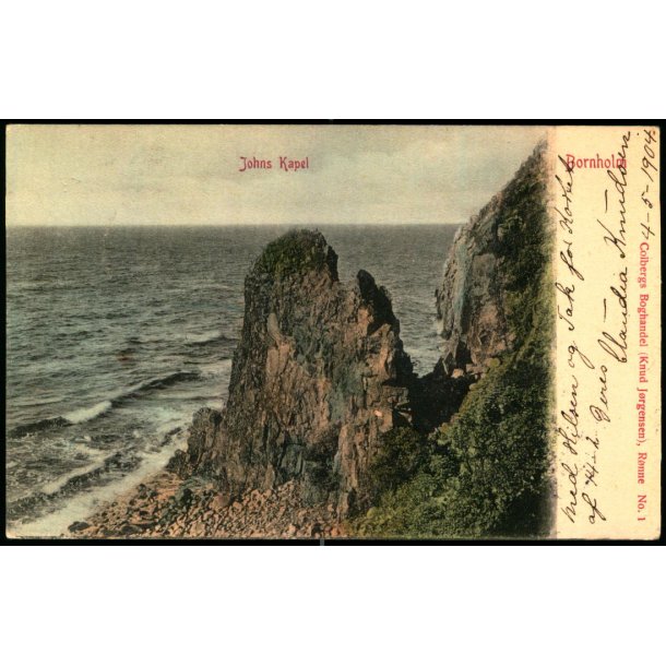 Bornholm - Johns Kapel - Colbergs Bogh. 1