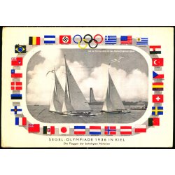 Segel - Olympiade 1936 in Kiel - u/n - brugt