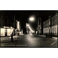 Herning - �stergade i Aftenbelysning - Stender H. 59 K - Ubrugt