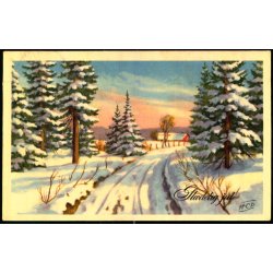 Hans Christian Petersen - Gldelig jul - Serie 77 - Brugt