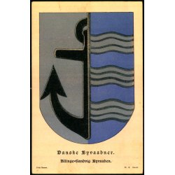 Danske Byvaabner - Allinge-Sandvig Byvaaben - Fritz Benzen 6 - Ubrugt