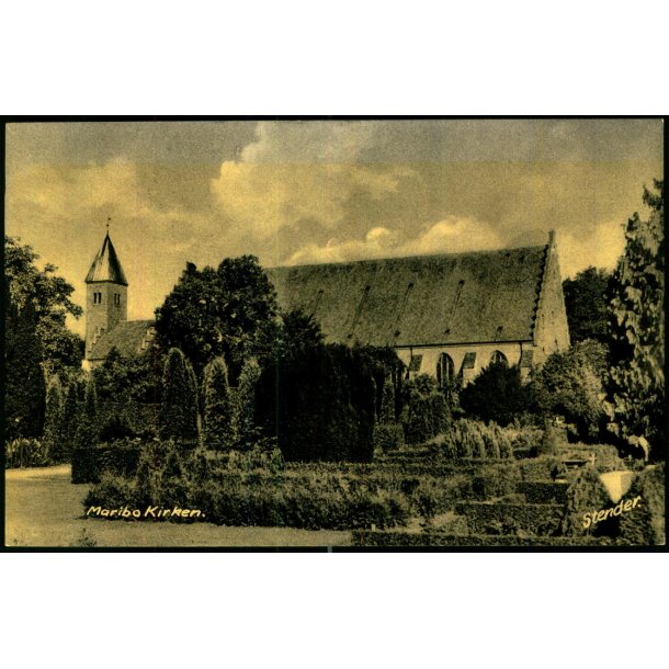 Maribo Kirken - Stender 187 K - Ubrugt