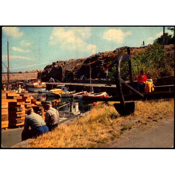 Bornholm - Inderhavnen - Gudhjem - Rudolf Olsen 1684 - Brugt