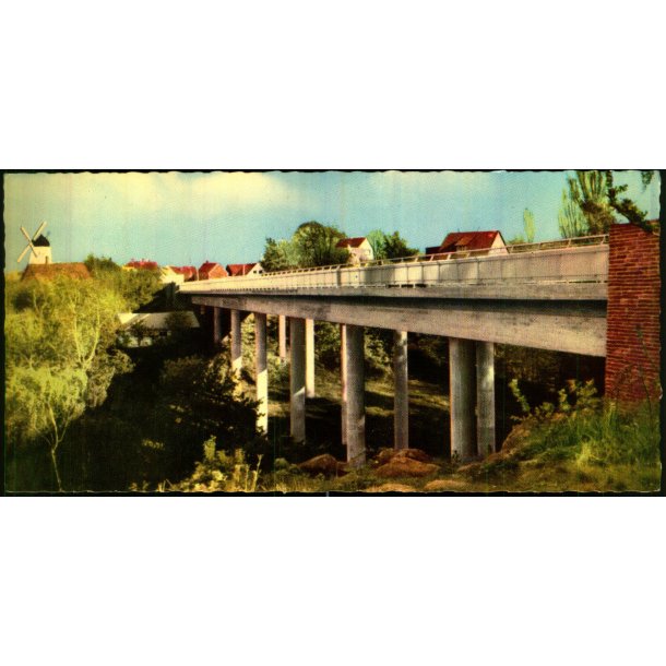 Gudhjem - Broen over Holkadalen - Rudolf Olsen 585 - Ubrugt