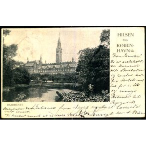 Hilsen fra Kbenhavn - Raadhuset - u/n - Brugt 