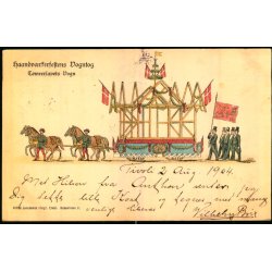 Haandvrkerfestens Vogntog - Tmererlavets Vogn - A. Jacobsen u/n - Brugt