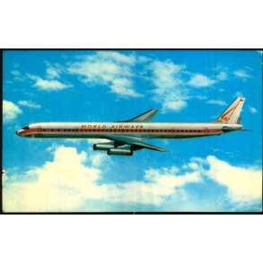 World Airways - A DC 8 - Ubrugt