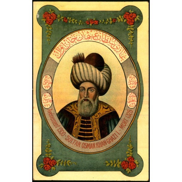 Sultan Osman Kahn Ghazi I - Mort. 1326 - Tyrkiet - Fruchtermann - Constantinopele  245 - Ubrugt 
