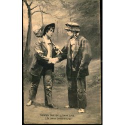 Gudrun Carlson og Emma Lund i "De smaa Landstrygere" - Alex Vincent 1257 - Brugt