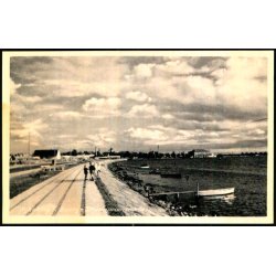 Nyk�bing F. - Den nye Strandpromenade - Jernbanekiosken 6688 - Ubrugt