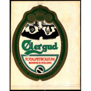 l er gud - Selvklbende etiket fra Totalpetroleum