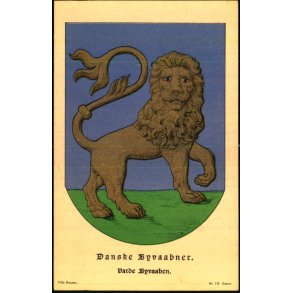 Danske Byvaabner - Varde Byvaaben - Fritz Benzen 70 - Ubrugt