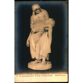 Ny Carlsberg Glyptotek - Sinding : En Barbarkvinde - F.M. & Co 71 - Foto