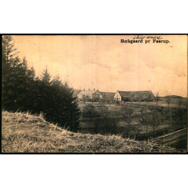 Bkgaard pr. Faarup - u/n - Brugt