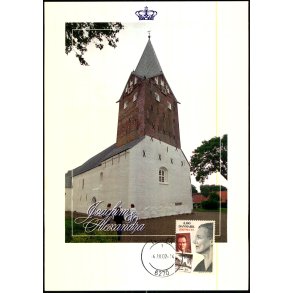 Prins Joachim og prinsesse Alexandra - Mgeltnder Kirke - u/n - Brugt