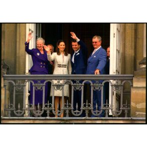 Dronning Margrethe,- Mary Donaldsen - Kronprins Frederik - Prins Henrik -  Wadmanns 4001 - Ubrugt