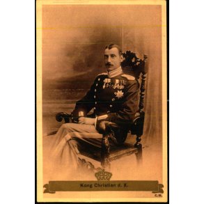 Kong Christian X p Grnland - Helst u/n - Brugt - Svagt hjrne 1