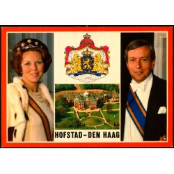 Dronning Beatrix - Prins Claus - Holland -  spanjersberg 116 - Ubrugt
