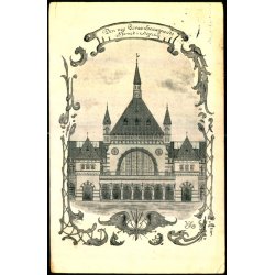 Den nye Personbanegaards Hovedindgang - Nordisk Repro 4057 - Brugt