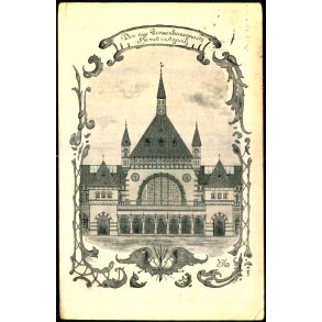 Den nye Personbanegaards Hovedindgang - Nordisk Repro 4057 - Brugt