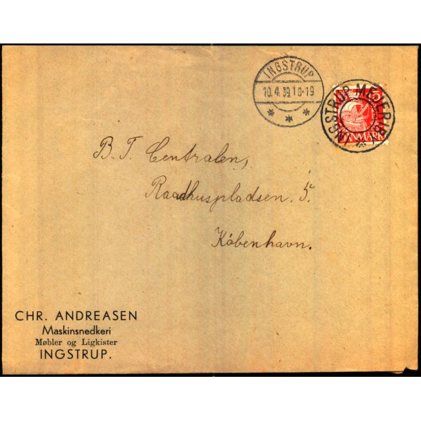 INGSTRUP MEJERIBY p Brev