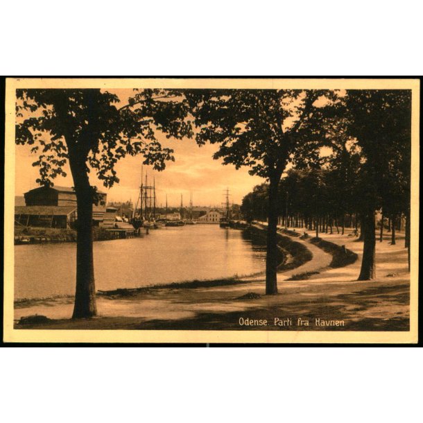 Odense - Parti fra  Havnen - Stender 44848 - Brugt