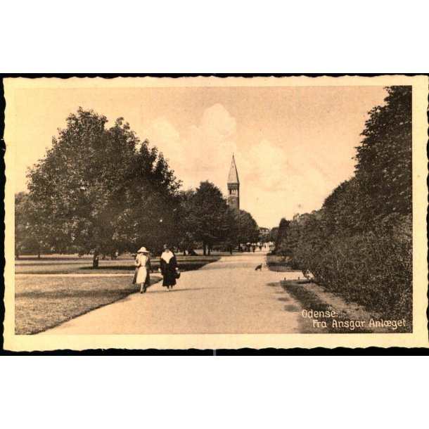 Odense - Fra Ansgar Anl�get  - Stender O. 152 - Ubrugt