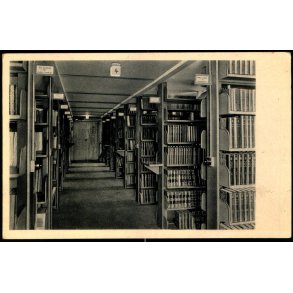 Universitetsbiblioteket - Interir fra Bogtaarnet - Chr. Olsen Eneret