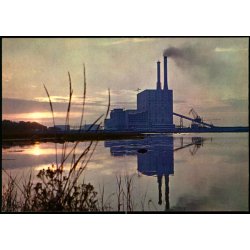 Kalundborg fjord med Asn�sv�rket  - Asvenda Serie 192 - Ubrugt