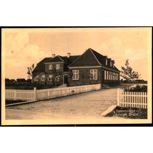 Slemminge - Udstolpe Skole - Thanning Steffensens Bogh. 58351 - Ubrugt