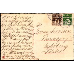 VEJLEFJORD p Postkort