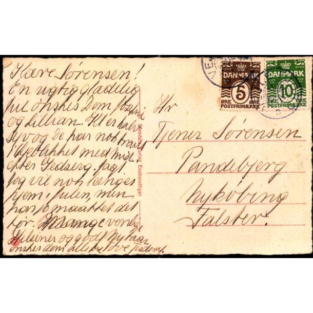 VEJLEFJORD p Postkort