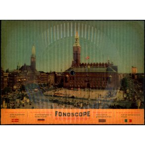 Raadhuspladsen  - Fonocope - Det syngende Postkort - K - B3 - Ubrugt