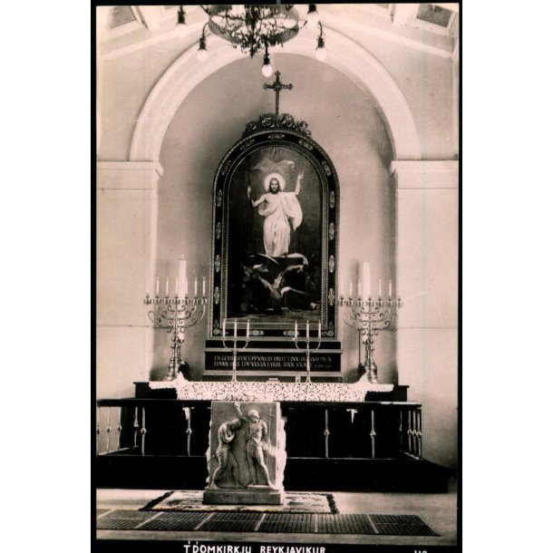 T Domkirkju - Reykjavikur - Fotokort u/n - Ubrugt