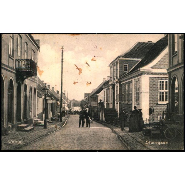 Varde - Storegade - Stender 3130 - Brugt - Pletter !