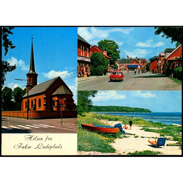 Hilsen fra Faxe Ladeplads - Stender 143 201 015 - Ubrugt