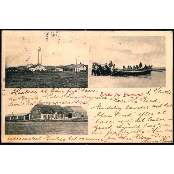 Hilsen fra Blaavand - C.J.C. 207 - Brugt