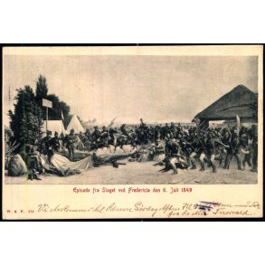 Episode fra Slaget ved Fredericia 6.Juli 1849 - W.K.F. 578 - Brugt