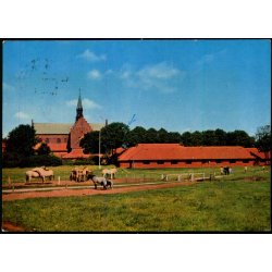 L�gumkloster - Udsigt mod Kirken og refugiet - H. Ingwersen 80 - Brugt